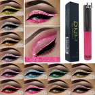 DNM 16 цветов жидкая подводка для глаз блестящая водостойкая прочная подводка для глаз для макияжа Золотая красная синяя белая подводка для глаз блестящие глаза TSLM1