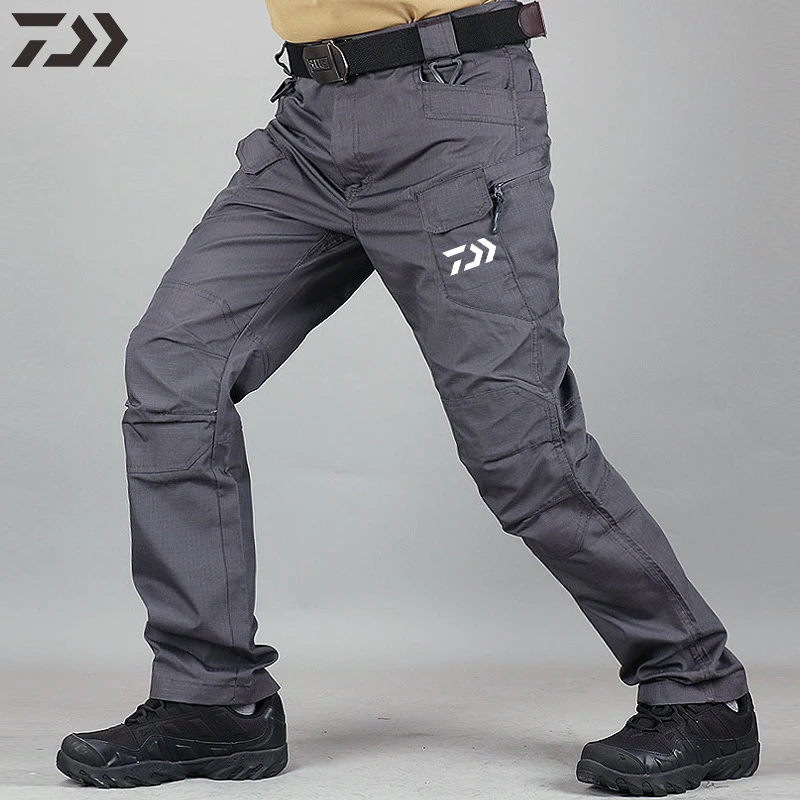 

2021 New Men's Thin Fishing Pants Daiwa Breathable Quick Drying Shimanos Fishing Clothing Summer Suit Waterproof Fishing Pants