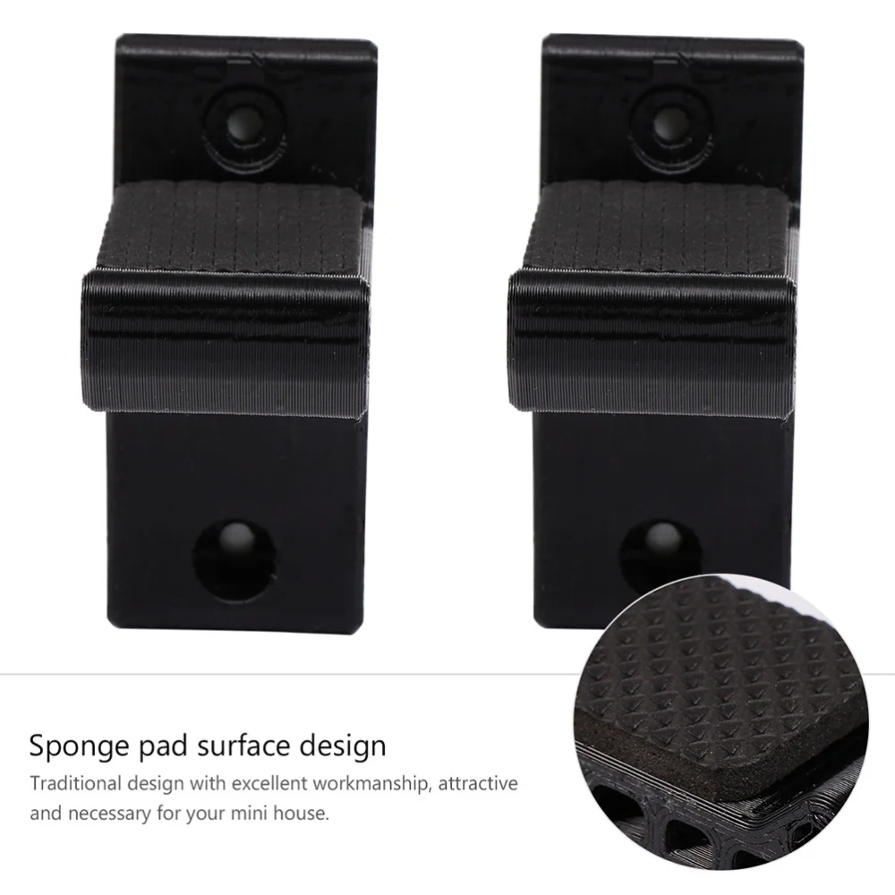 

2 Pairs Bow Stand Recurve Bow Holder Wall Mount Bow Bracket Archery Accessories