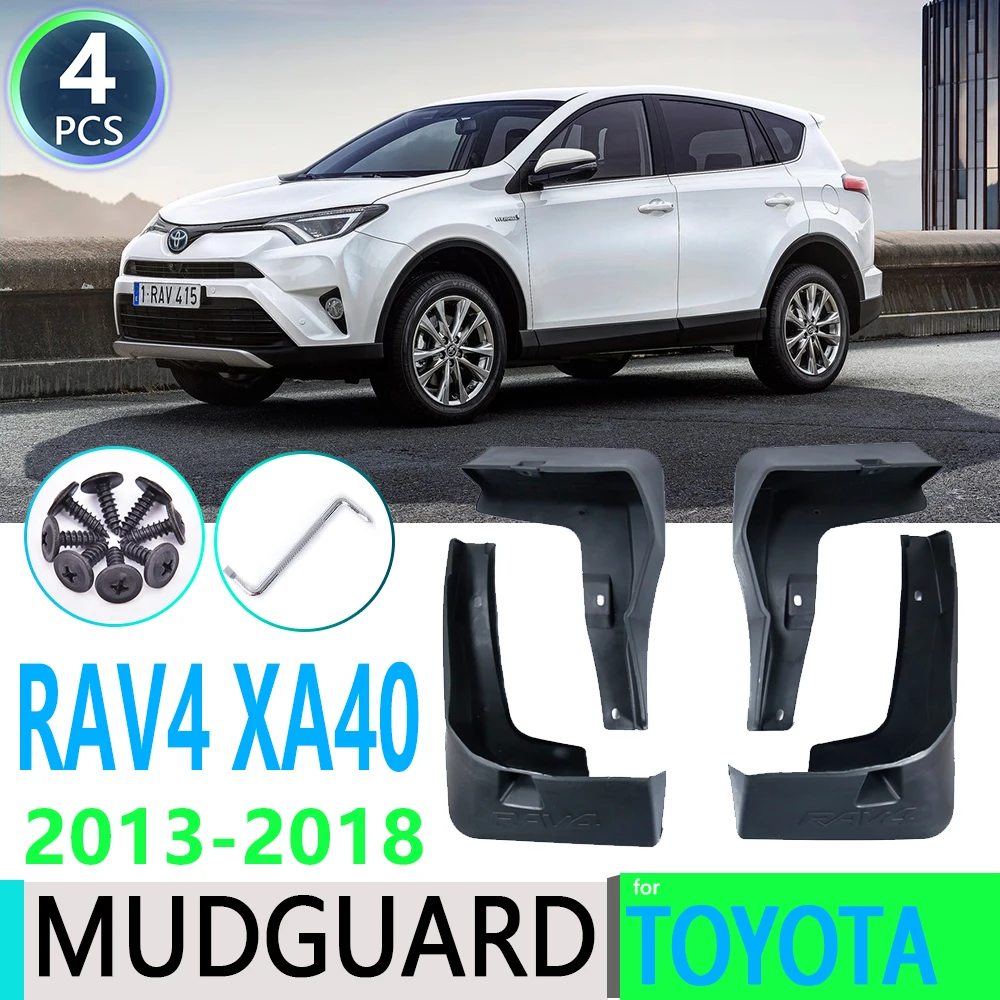 Брызговики для Toyota RAV4 RAV 4 XA40 40 2013 2014 2015 2016 2017 2018|Грязезащита| |