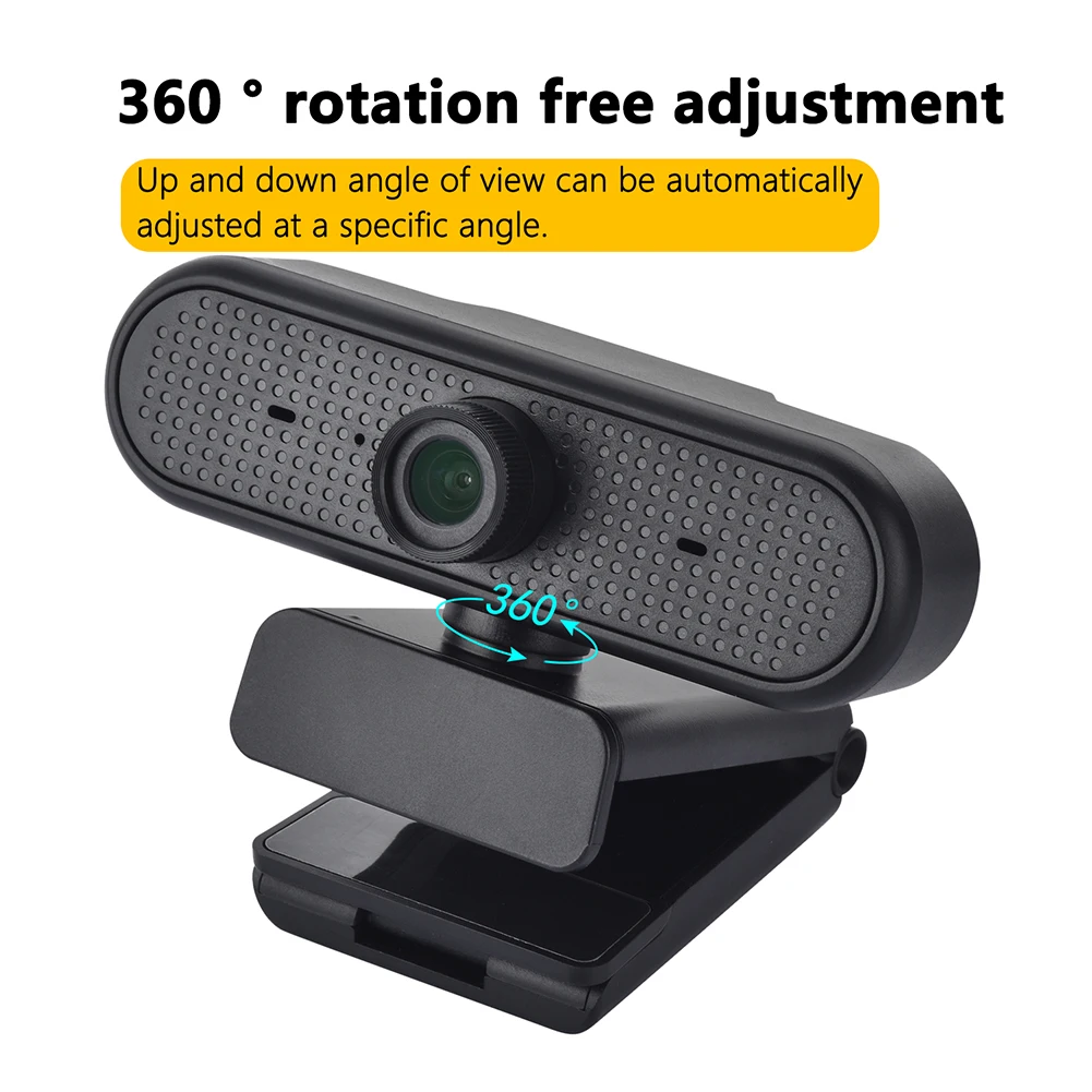 

Широкоэкранный видео работы дома Accessories1080P HD веб-камера со встроенным микрофоном для ПК в прямом эфире видеоконференции
