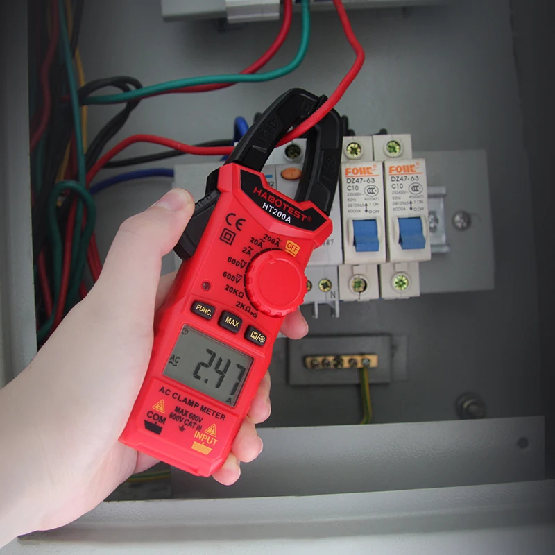 Habotest HT200A Mini Digital Clamp Meters Clampmeter Meter Multimeter | Инструменты