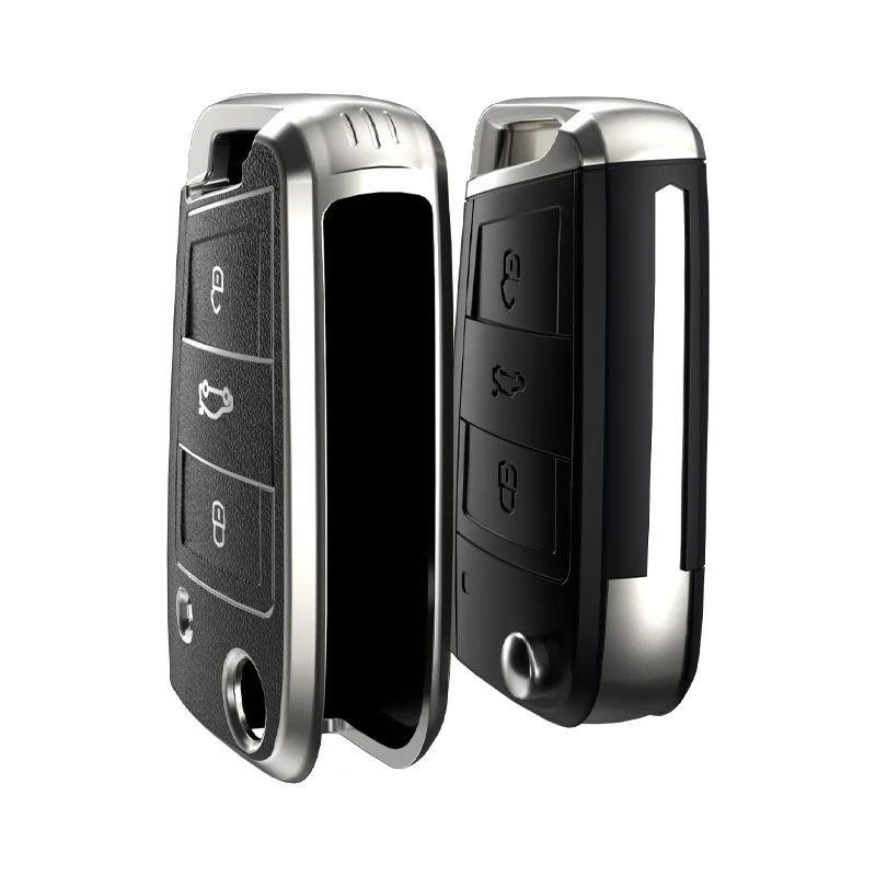 

NEW TPU Car Key Cover Case fob for Volkswagen VW Golf 7 mk7 Seat Ibiza Leon FR 2 Altea Aztec Skoda Octavia Ring