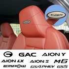Наклейка-значок с подголовниками для GAC Trumpchi GS4 GS5 GS7 GS8 GA3 GA4 GA5 GA6 GA8 GM6 ALON V Empow, автомобильные аксессуары
