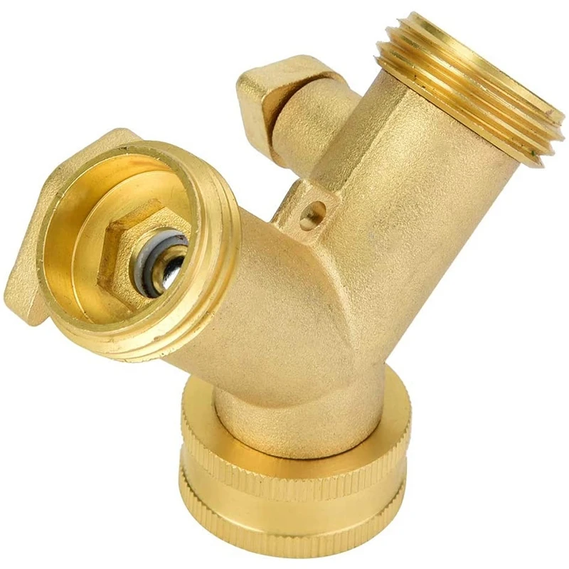Соединитель для садового шланга 2 шт. быстрый соединитель из твердой латуни и