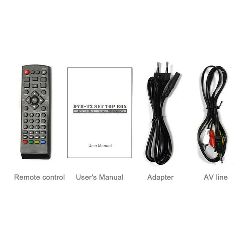 

Vmade Network Box 512MB 1TB Dual Core External Storage Type Digital Box Set Top Box H.265 Tv Box Network Box for TV(EU Plug)