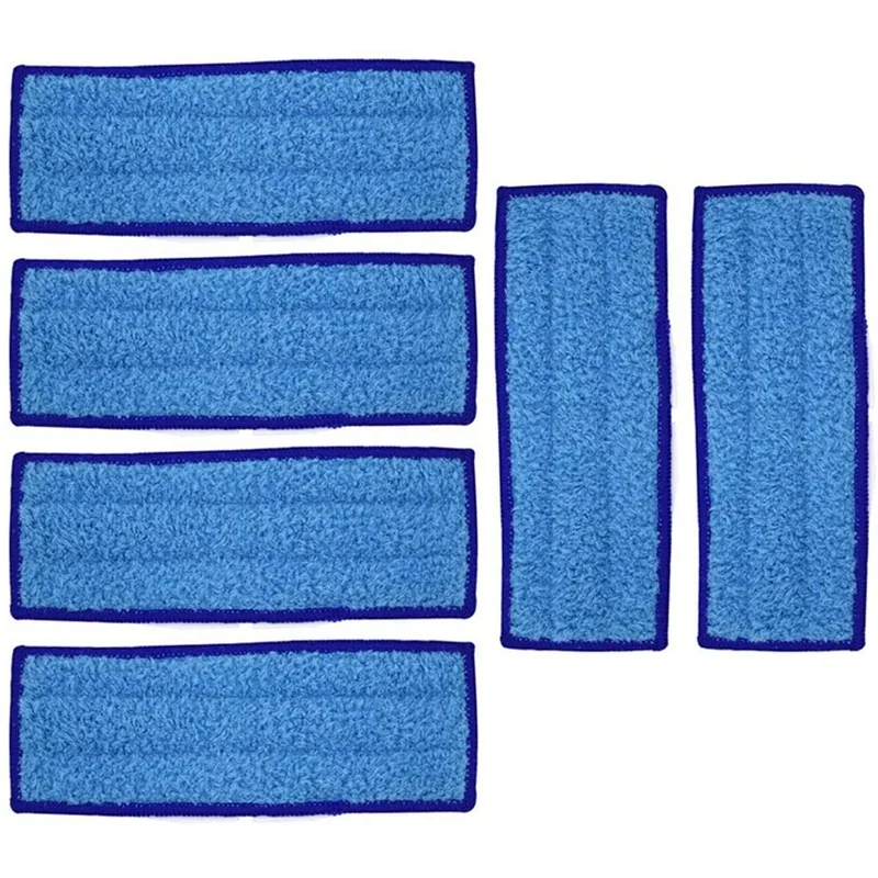 

Моющиеся моющиеся моющие прокладки для уборки одежды Замена для IRobot Braava Jet 200 Series 240 241 Model, 6-Pack