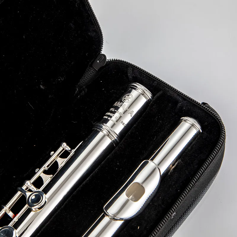 Top Japan Flute FL-482Professional Cupronickel C Key 16 Hole Silver Plated Musical Instruments With Case and Accessories | Спорт и