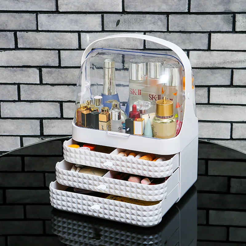 Женская дорожная косметичка водонепроницаемая прозрачная набор туалетных