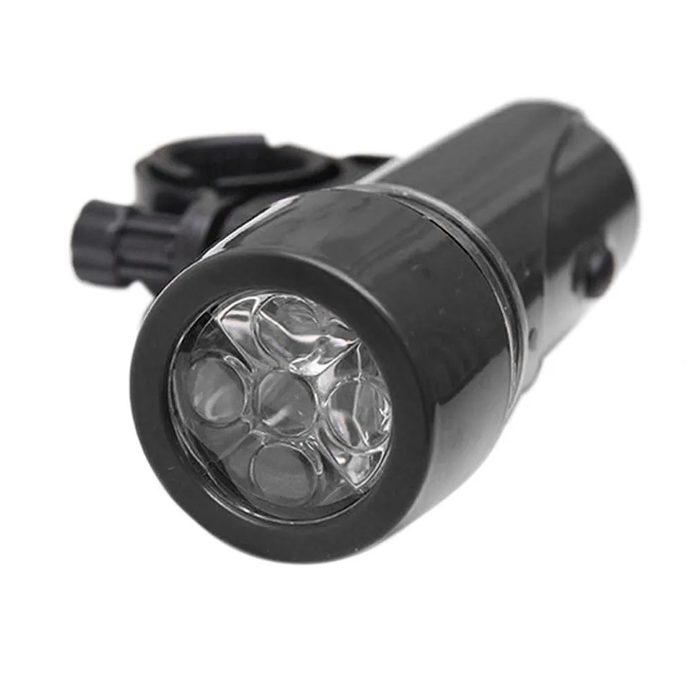 5 LED High Power Bike Front Light Head Torch Flashlight Bicyle Headlight By 4*AAA Battery Quality 805 | Безопасность и защита