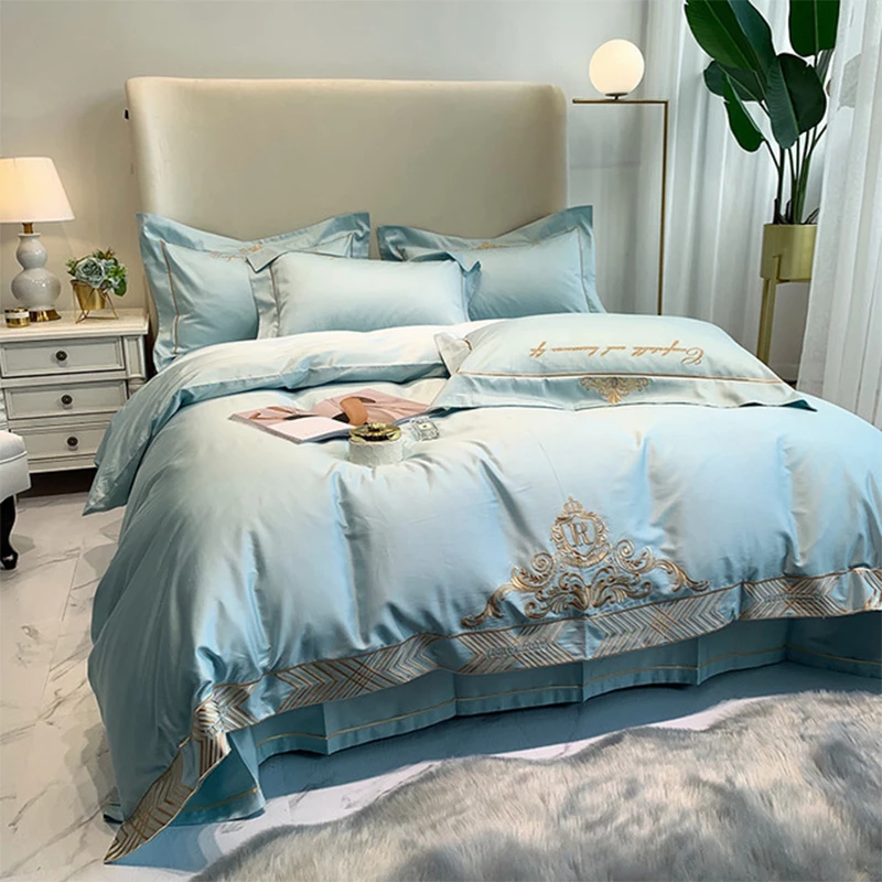 Роскошные постельные принадлежности из египетского хлопка 100S Великолепная