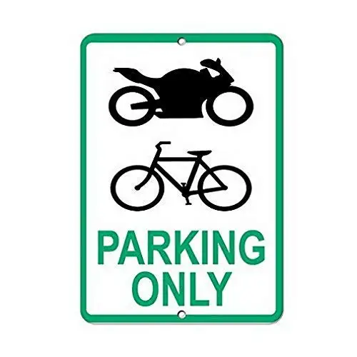 

Новый Алюминиевый металлический парковочный знак, жестяной знак, 11,8x7,8 дюйма