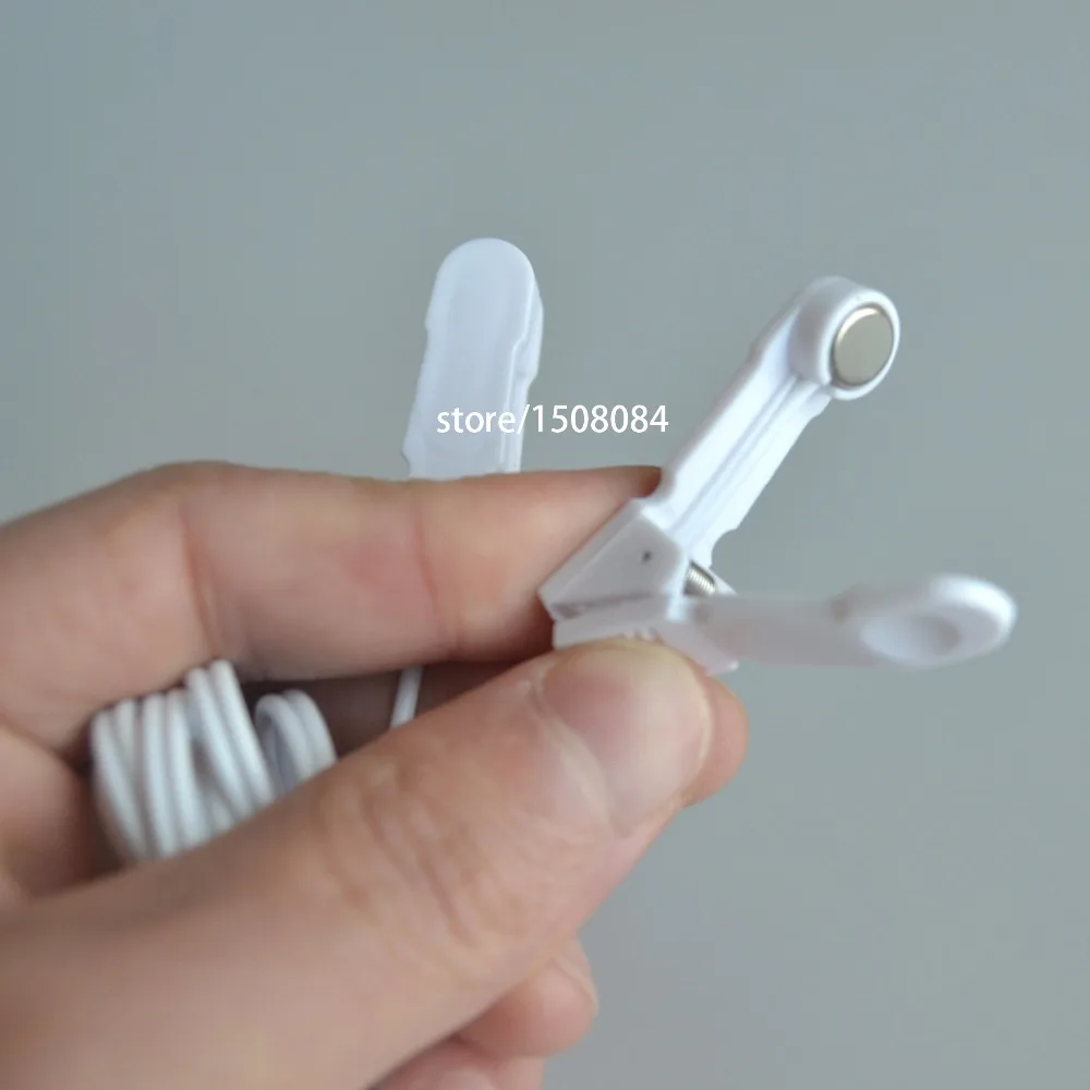 Оптовая продажа 100 шт./упак. груди и ухо клип электрод проводов разъем постоянного