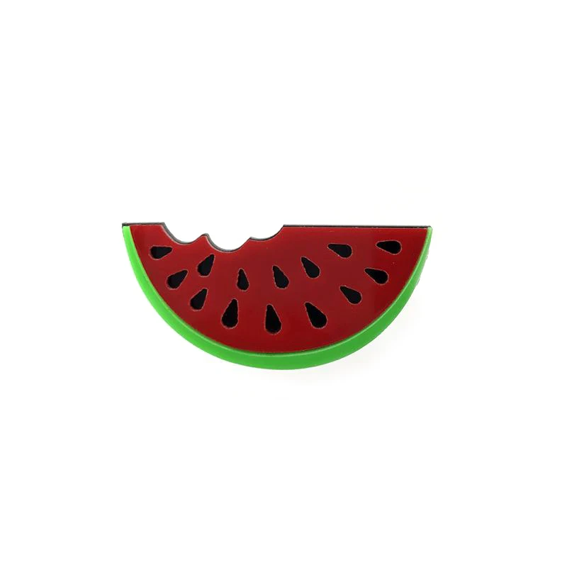 Clothes Accessories Acrylic Red Watermelon Brooches Women Fruit Pins | Украшения и аксессуары