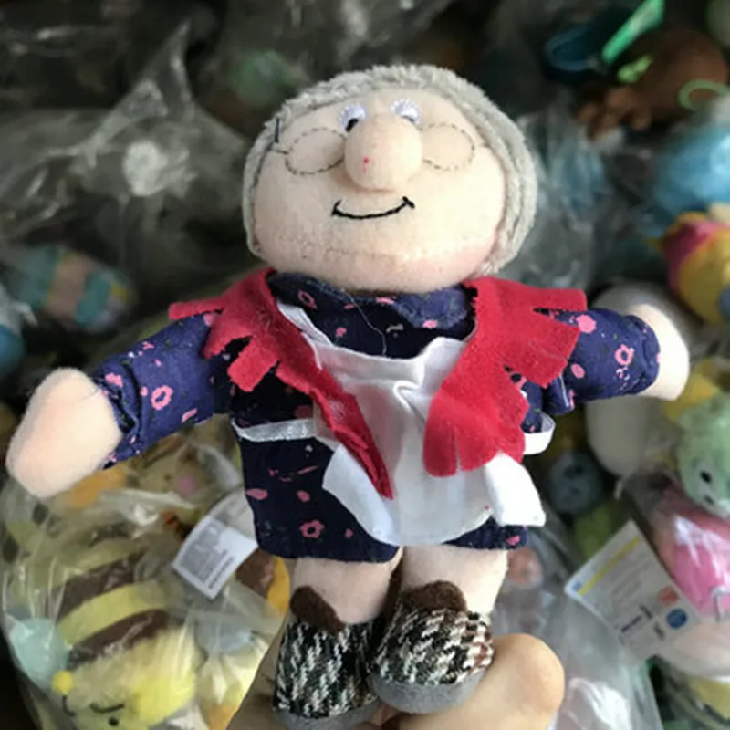 Juguete de peluche de dibujos animados de la serie Postman Pat, tama&ntilde;o Mini por debajo de los 10cm, mu&ntilde;ecos de peluche para dedos, 3 estilos por juego-1