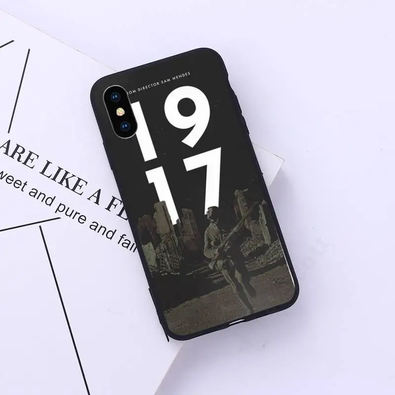 

1917 movies Phone Case for iPhone 11 12 pro XS MAX 8 7 6 6S Plus X 5S SE 2020 XR