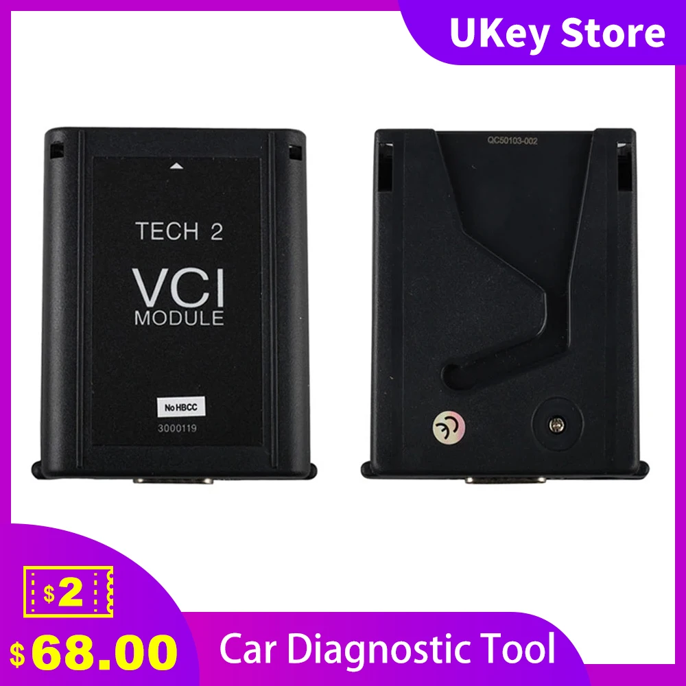 Newest VCI Module For G--M Tech2 Universal Car Diagnostic Tools Replacement Tech2 VCI Module Auto Car Scanners Good Quality