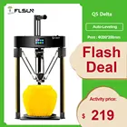 3D-принтер Flsun Q5 Delta с датчиком автовыравнивания, 32 бита, TMC 2208
