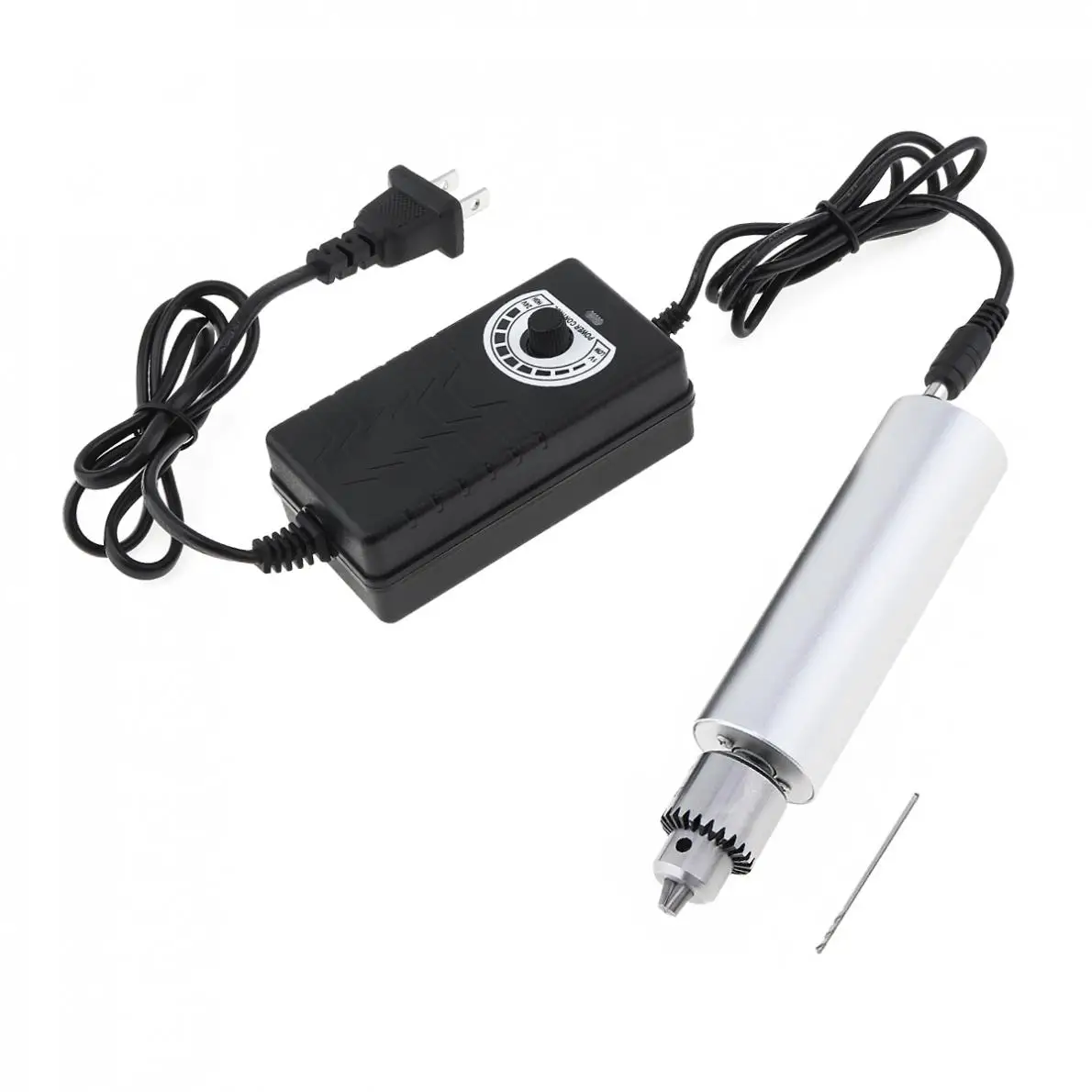 Электрическая ручная дрель мини-дрель с JTO патроном и регулируемым адаптером