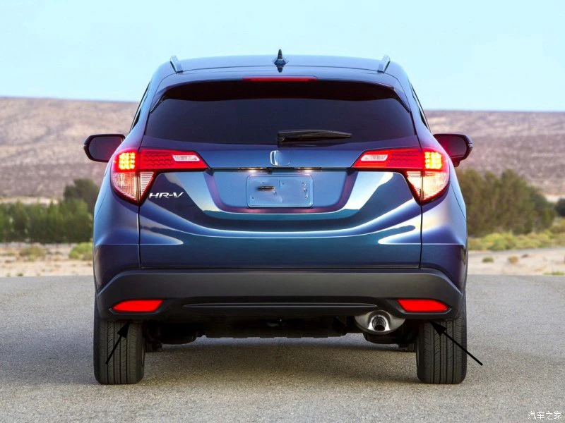 2 шт. светодиодный задний отражатель для Honda HR-V вариабельности сердечного ритма