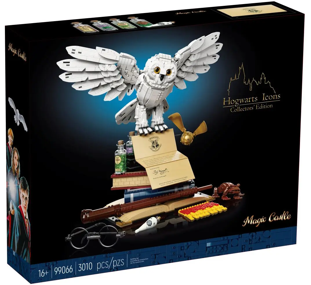 

IN STOCK LepinBlocks Owl HedwigG Icons Collectors Edition Movie Magic School Compatible 76391 Building Blocks Bricks Toys
