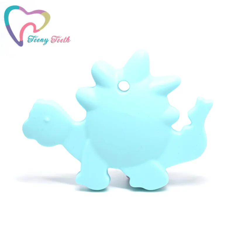 Силиконовый Прорезыватель для зубов в виде динозавра мягкая детская игрушка