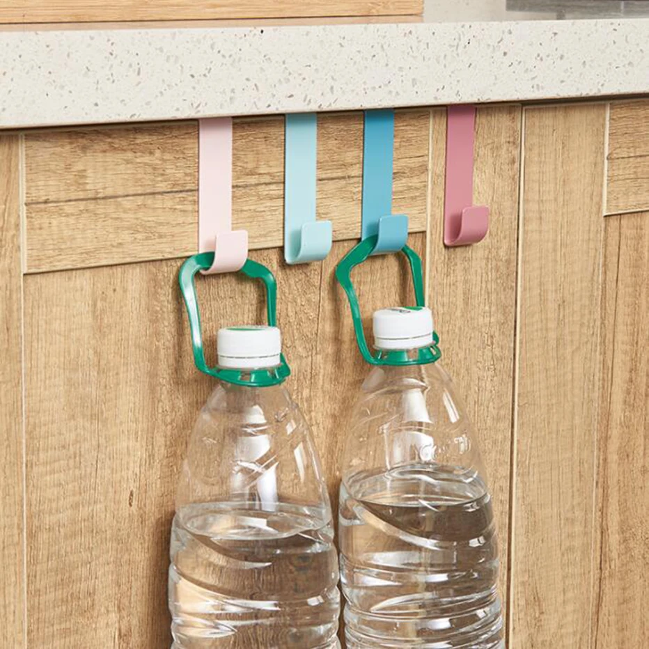Вешалка на дверцу кухонного шкафа крючки для полотенец одежды аксессуаров