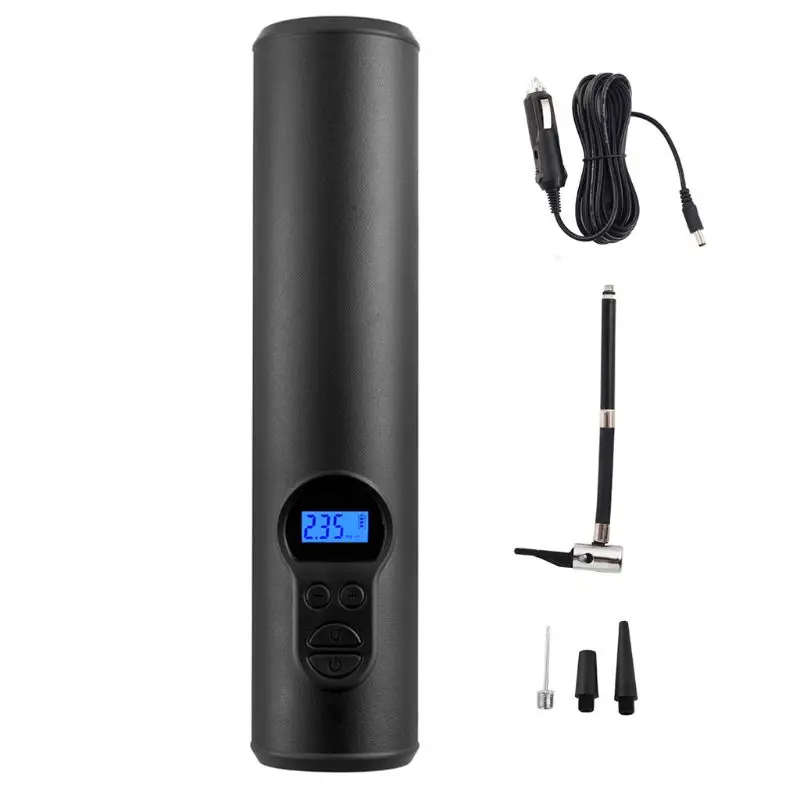 

Multifunctional 12V Car Wireless Electric Digital Air Pump Preset Tire Pressure LED Lights Lighting Portable Air Pump