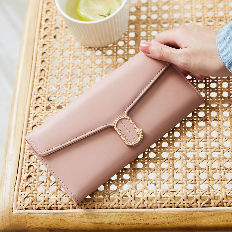 

New High capacity Fresh Women Long Wallet Sweet Lady Purch Coin Wallet Card Package Personalized Purse Phone Wallet