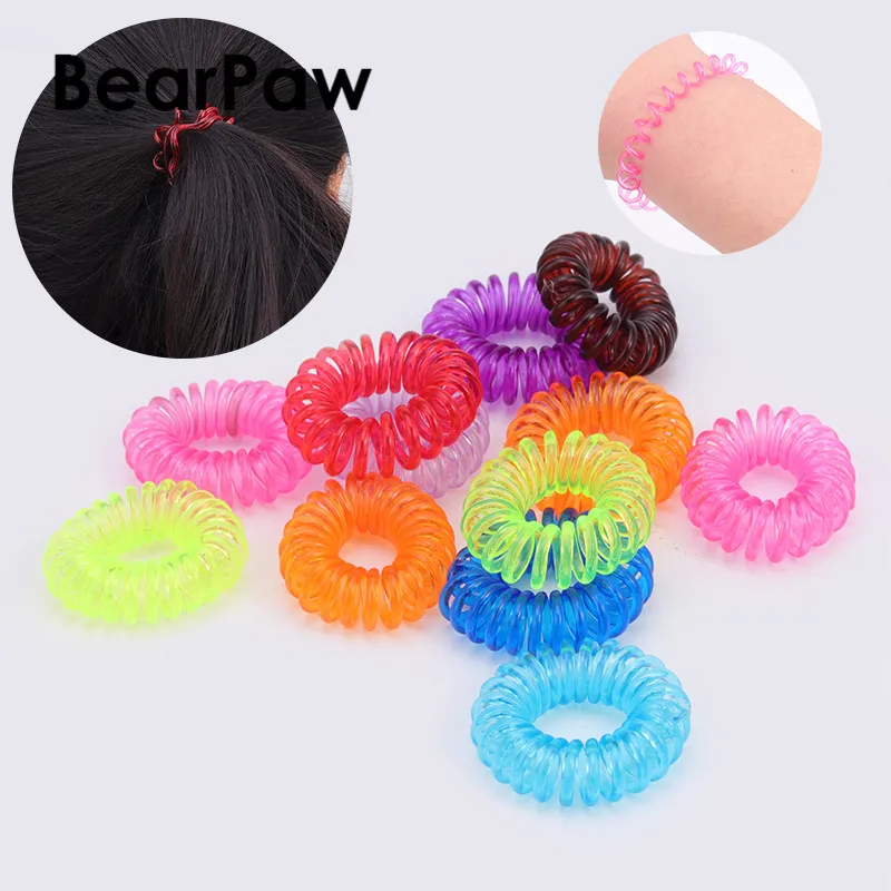Модные Галстуки для волос BearPaw стильные аксессуары 15 шт. эластичные резинки