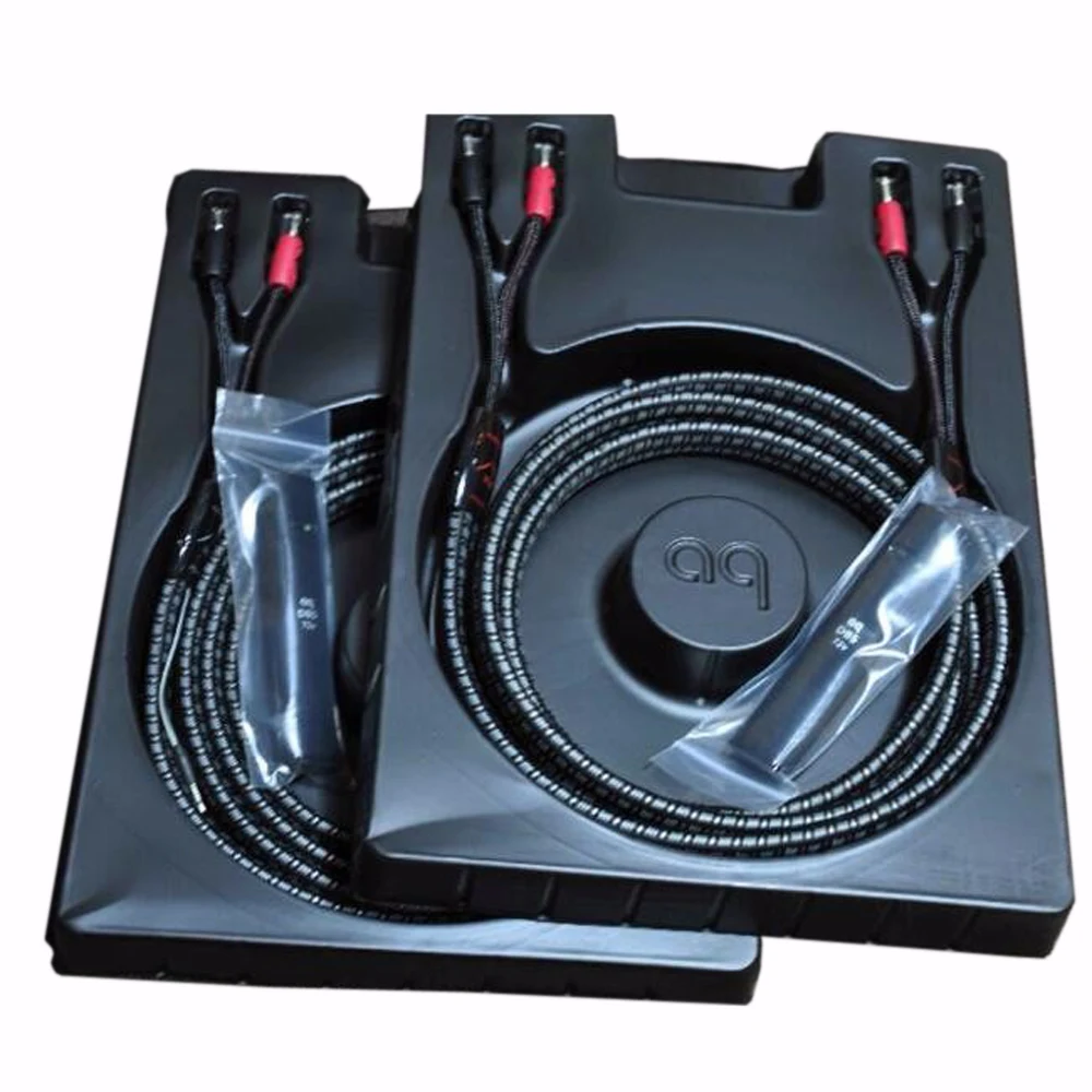 Hi-Fi Audio K2 акустический кабель бесплатное обновление Новый 72 в DBS серебристый банан