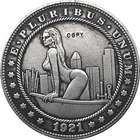 Хобо никель 1921-D сша Морган доллар Монета КОПИЯ Тип 127