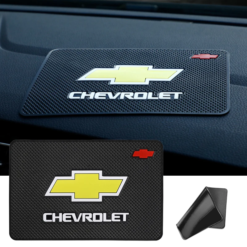 

Силиконовый Противоскользящий коврик для Chevrolet Equinox Silverado Camaro Malibu Trailblazer Bolt Spark Tahoe Z71, 1 шт.