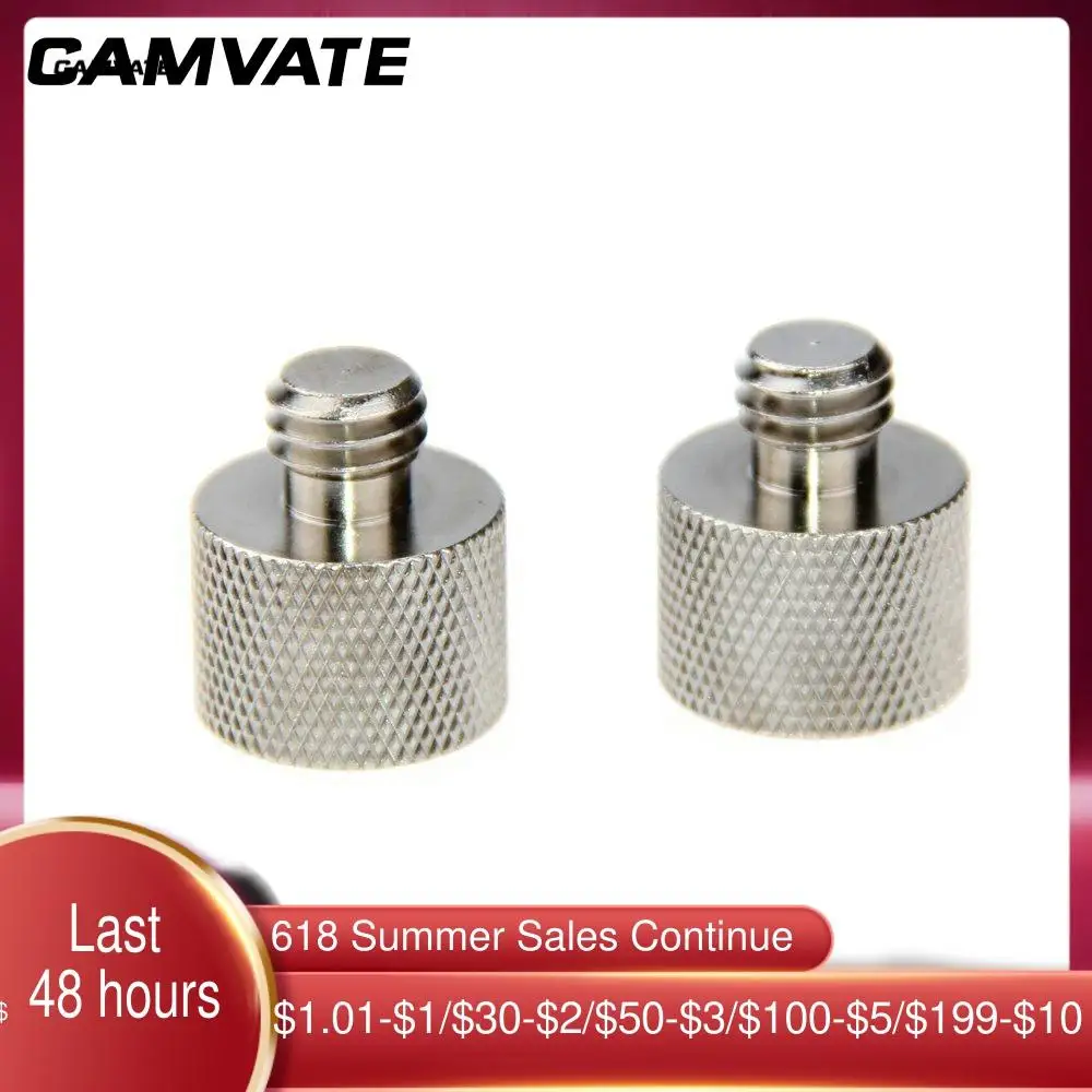 CAMVATE 2 шт. 1/4 " 16 штекер до 1/4" 27 переходник с внутренней резьбой для крепления