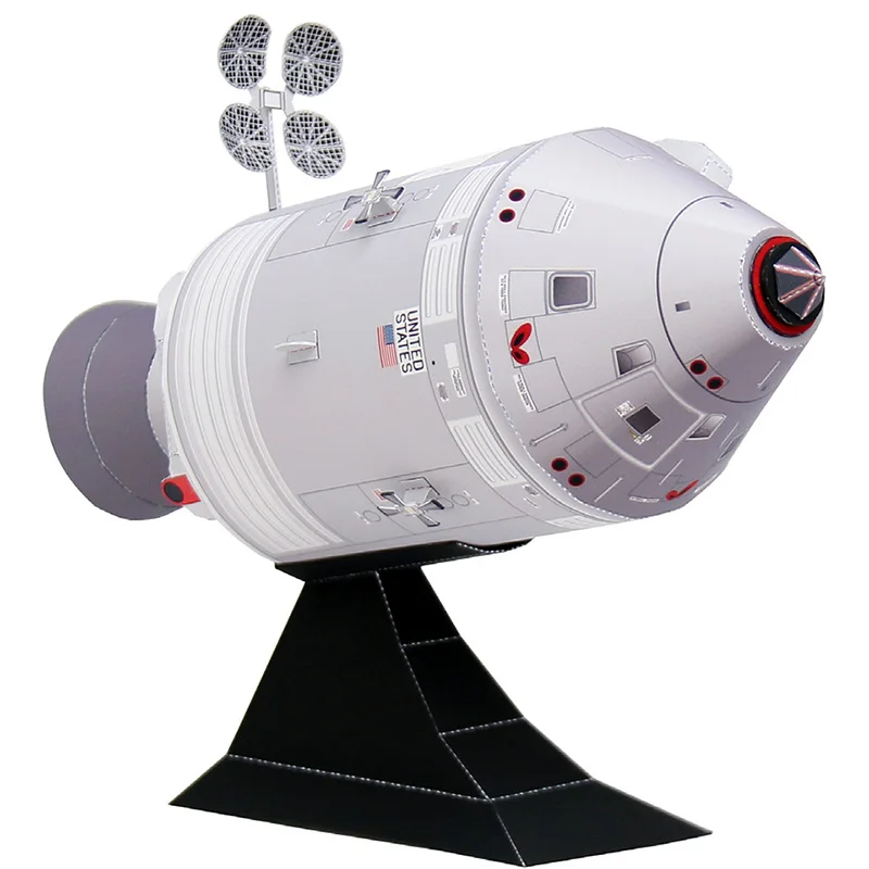 Apollo команда Услуги модуль пространство и рисунком в виде птичек оригами