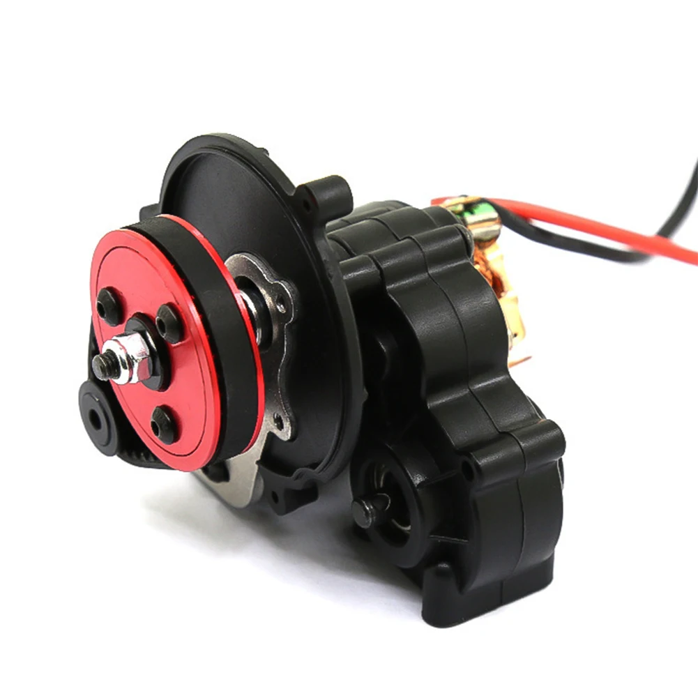 1:10 Styling Crawler Gearbox Upgrade Assembled Toy RC Car Transmission Case Replacement Part Black Fit For Axial SCX10 90046 | Игрушки и