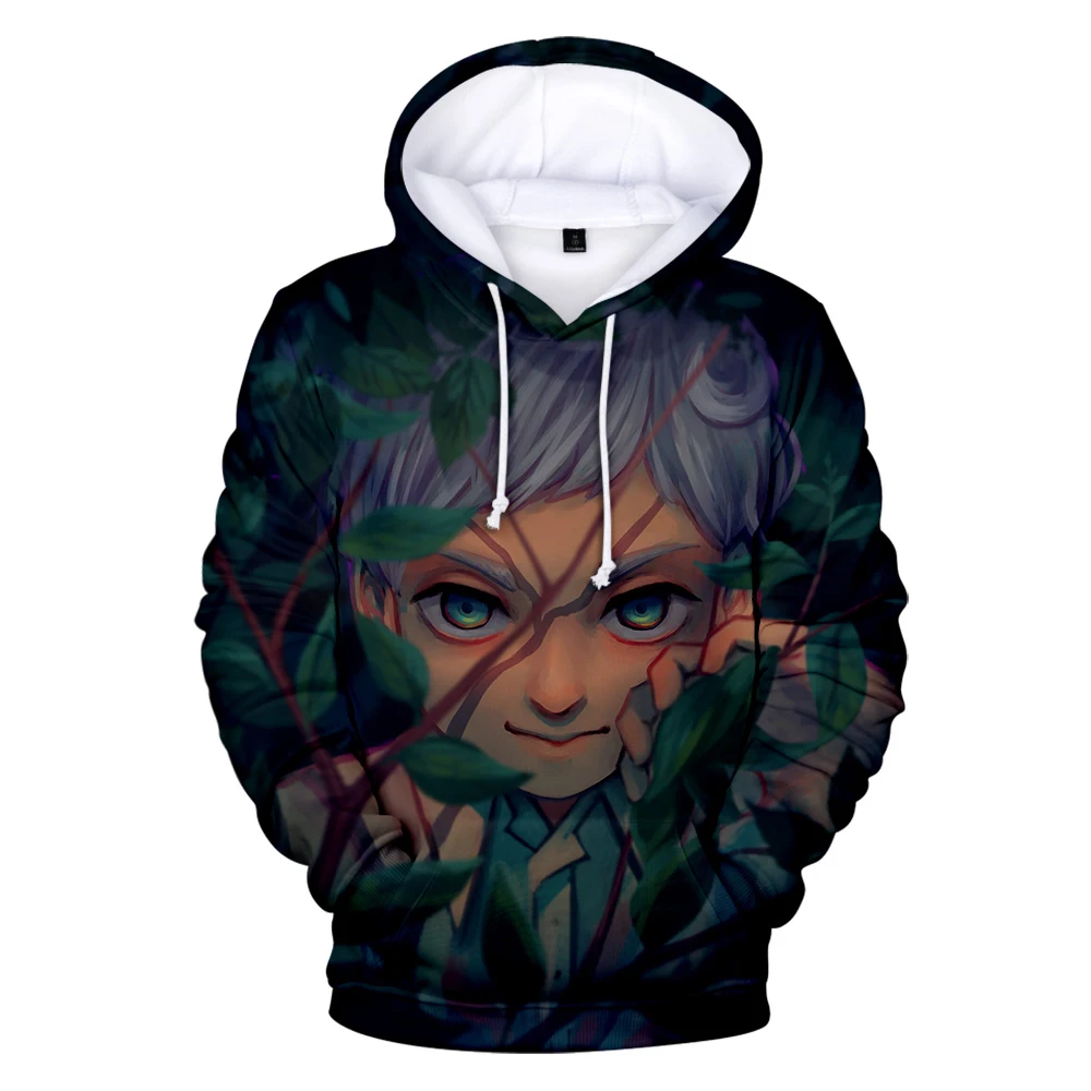 

Hot Sale The Promised Neverland Hoodies sweatshirts Autumn Winter 3D Print Men/women Long Sleeve Hoodie 3D Personality Pullovers