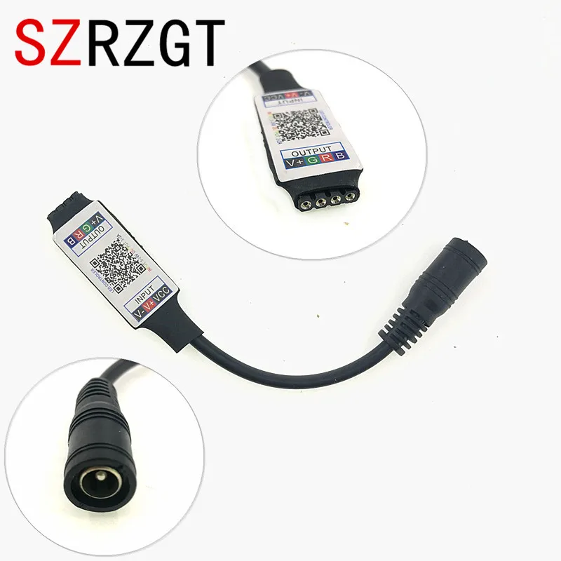 Bluetooth-контроллер совместимый с RGB-светодиодами 5 В 12 24 постоянного тока | Освещение