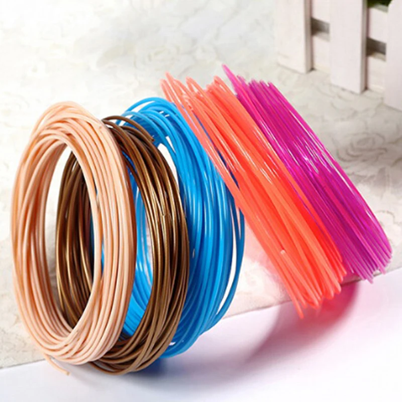 

16Colors For 3D Printing Pen 5m 17 Colors 1.75MM ABS Filament Threads Plastic 3d Printer Materials