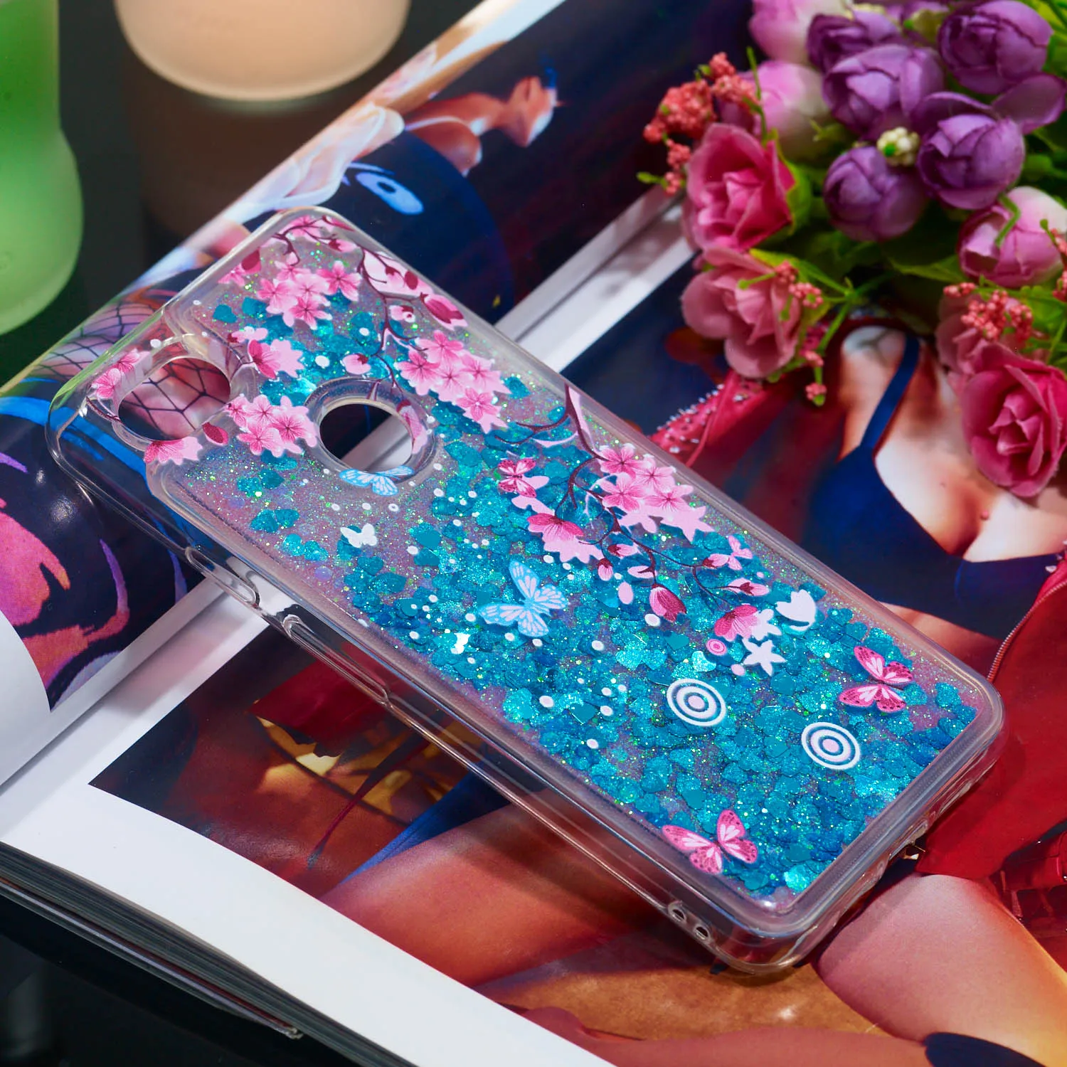 Luxury Phone Cases For Google Pixel 3a Case XL Liquid Quicksand Glitter Bling Paint Soft TPU Back Cover Coque Gift |