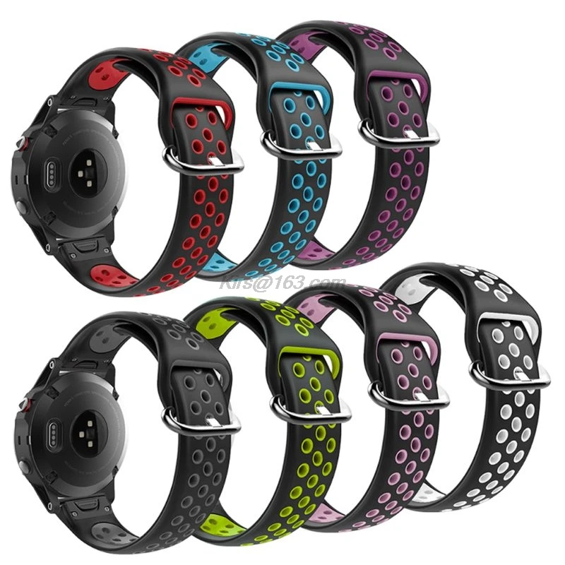 

Silicone Watch Strap Quick Release Wristband for Garmin Fenix 5/5Plus/6/6Pro Kit
