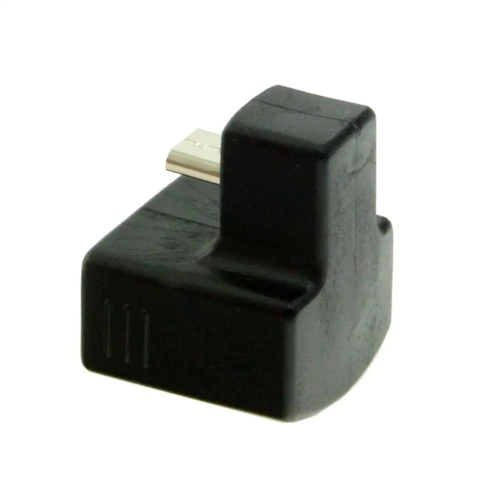 180 градусов вверх вниз правый угловой микро USB OTG к 2 0 Женский удлинитель адаптер