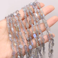 hot selling natural stone irregular flash labradorite loose beads for diy jewelry making necklace bracelet earrings accessory