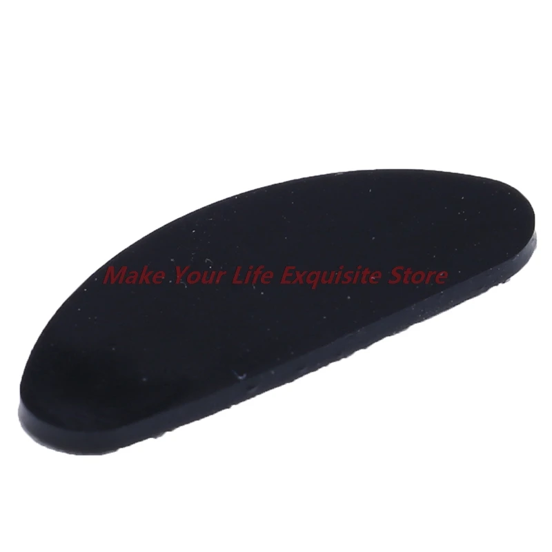 

New 10Pair Glasses D Shape Silicone Eyewear Accessories Nose Pad For Sunglasses Non-slip Thin Nosepads
