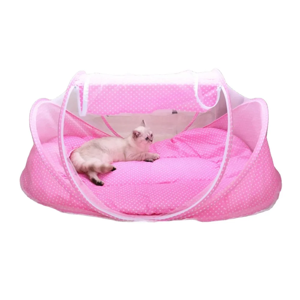 

Hot Sale Foldable Pet Tent Cat Dog Nursing Delivery Room Easy to Storage Packed in Carry Bag Pet Cages Animal Carriers Houses