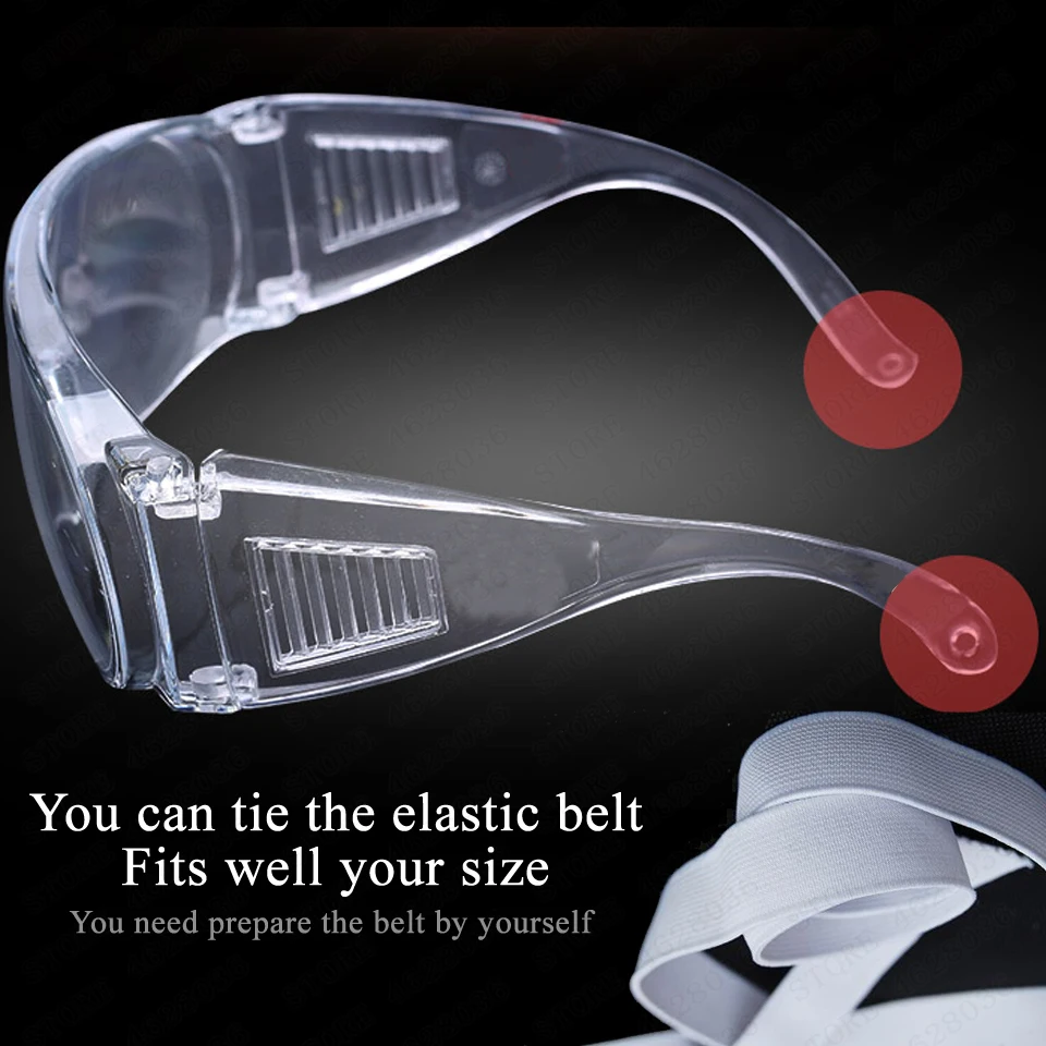 Уличные велосипедные защитные очки PPE полное покрытие маска ветрозащитные Анти