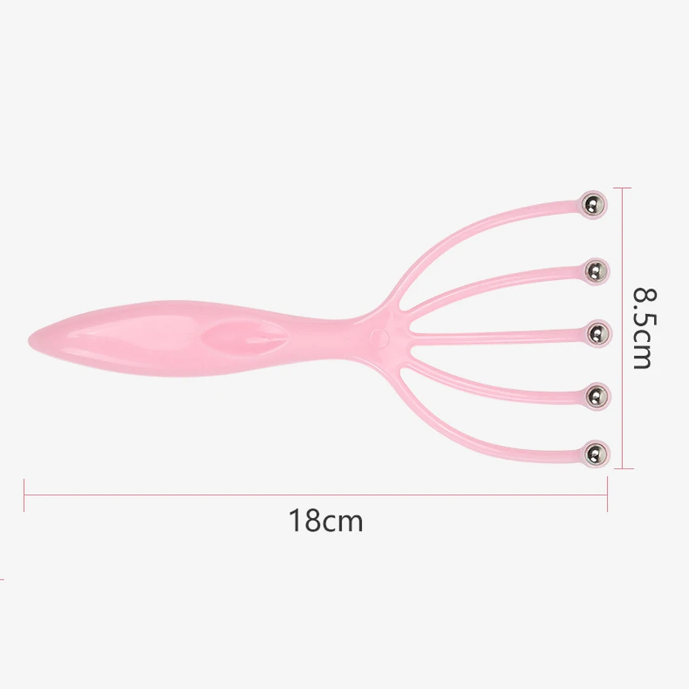 

Grasper Octopus Five Claws Head Scalp Neck Stress Body Massager Pain Massage Claw Relief Care Tens Release Head Relax Artifact