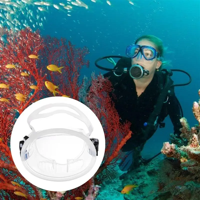

Silicone Waterproof Anti-Fog Panoramic Wide View Dive Mask Glasses for Diving