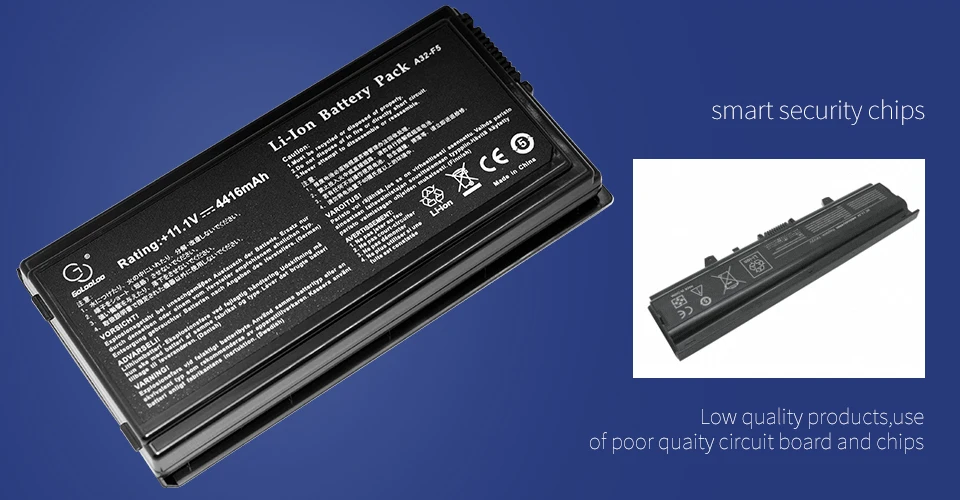 Golooloo 6 ячеек аккумулятор для ноутбука ASUS X50RL X50SL X50V X50VL 90-NLF1B2000Y A32-F5