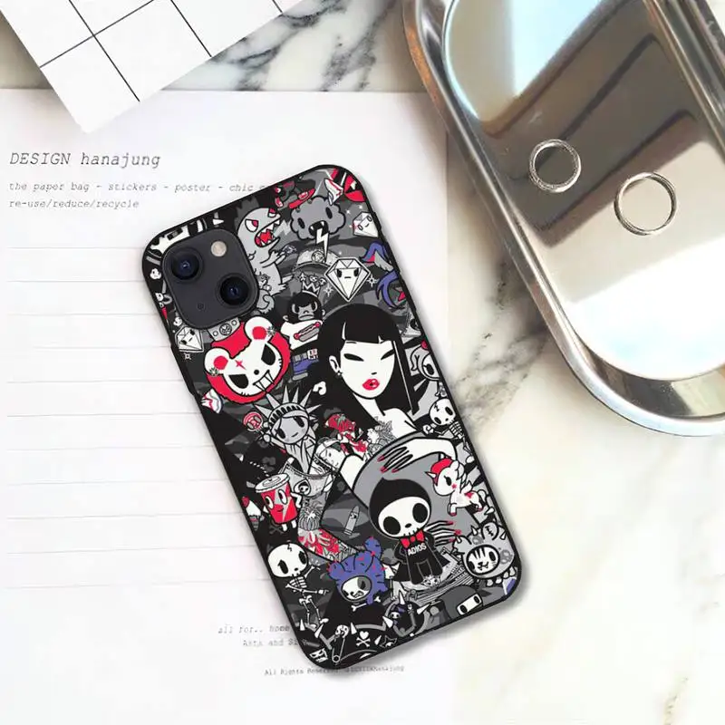 Японский чехол для телефона T-Tokidokis iPhone 11 12 Mini 13 Pro XS Max X 8 7 6s Plus 5 SE XR | Мобильные
